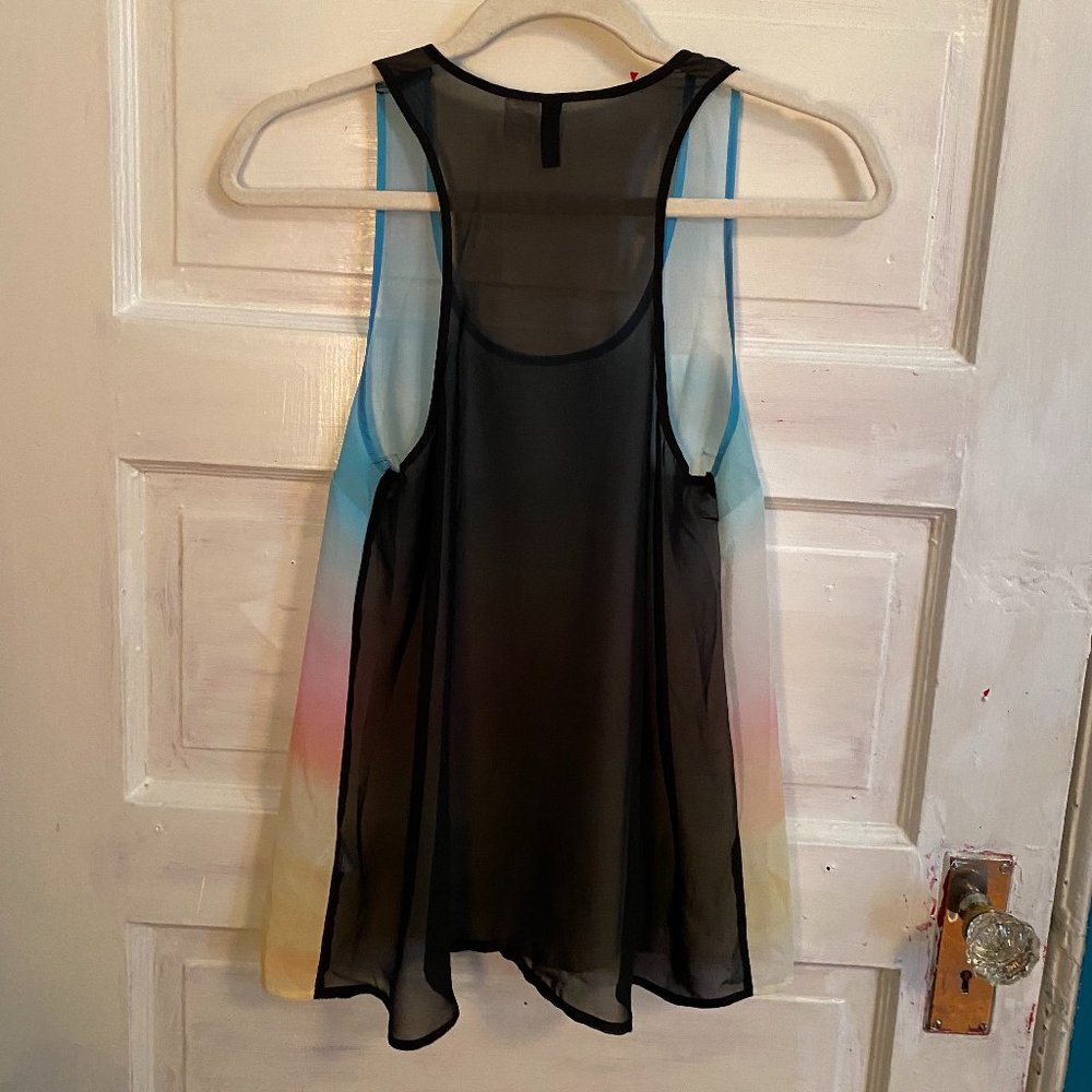 Sheer Sunset Racerback Tank - Picture 2 of 2